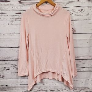 Apana Yoga Lifestyle Pink Sweater, Size Small